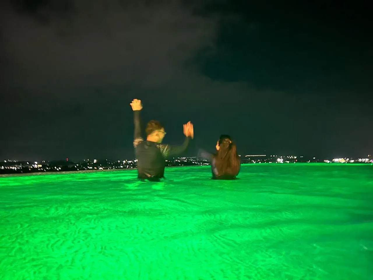 מלון דירות 1108 Lagrande2 11Floor Rooftop Swiming Angeles Walking Street