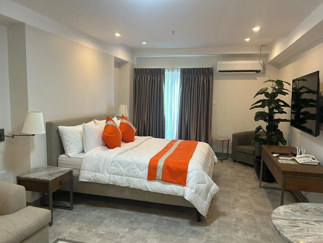 מלון דירות 1108 Lagrande2 11Floor Rooftop Swiming Angeles Walking Street